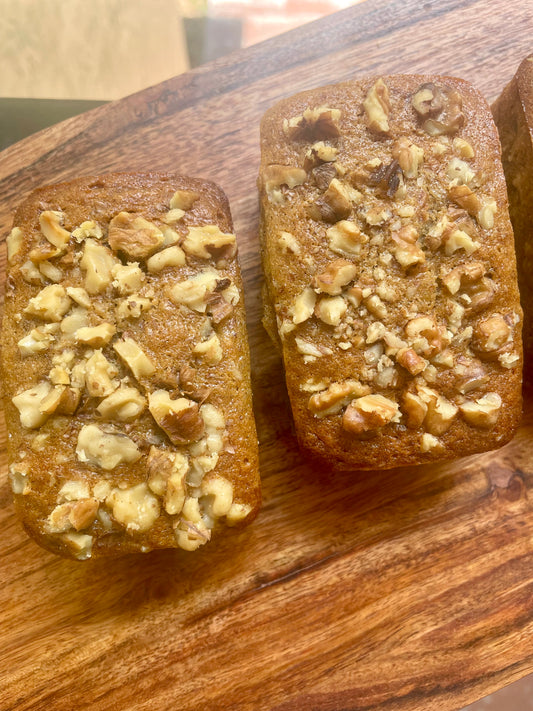 Mini Banana Nut Bread