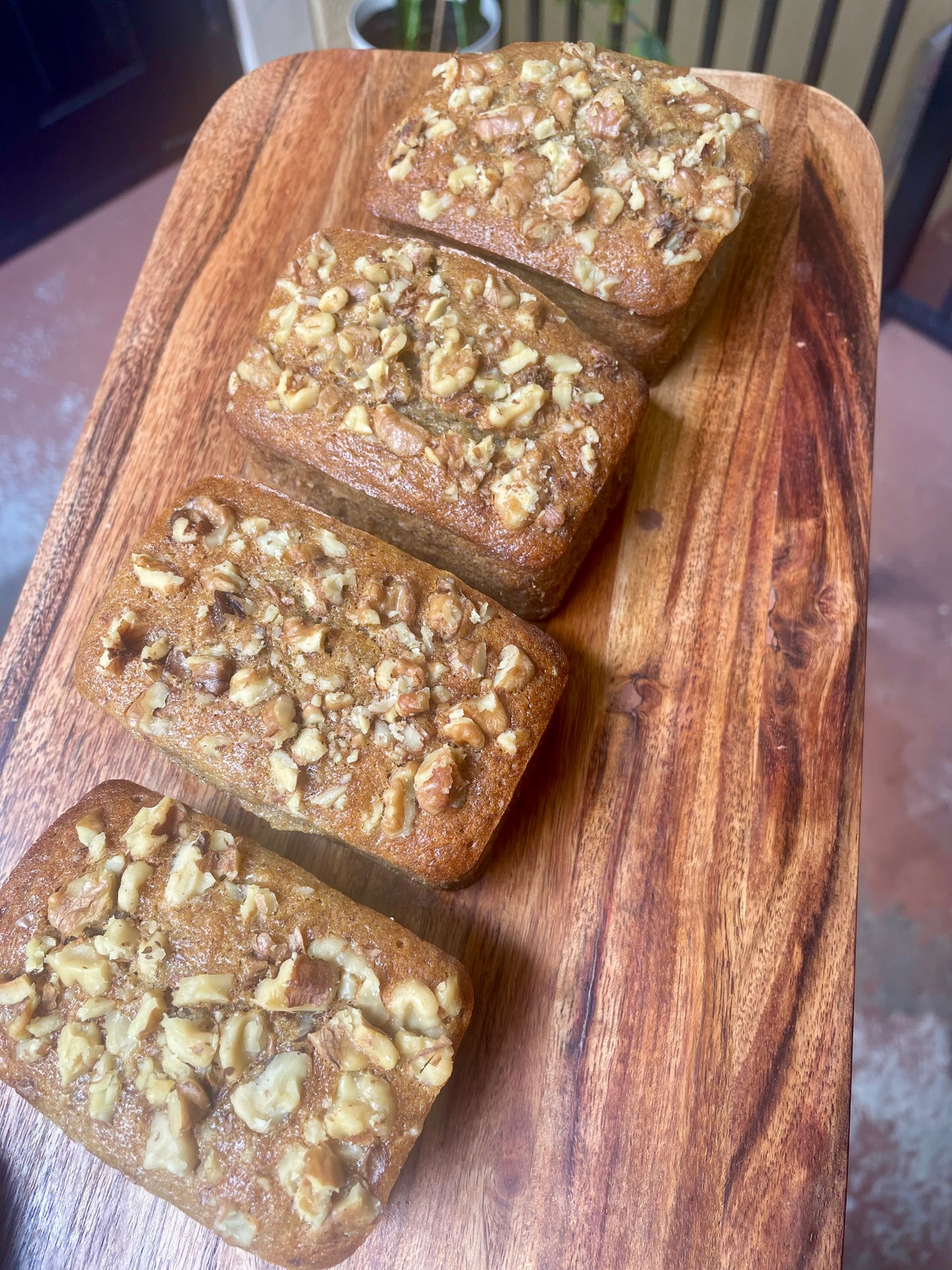 Mini Banana Nut Bread
